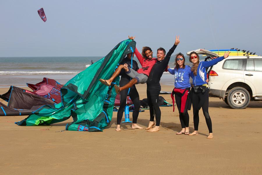 Essaouira kitesurf, cours et stage au Maroc avec Kiteboarding Xperience