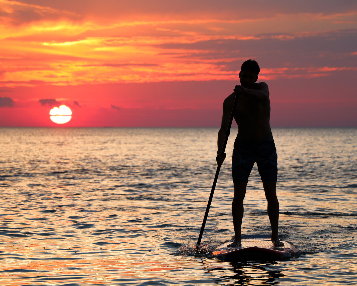 stand-up-paddle à Essaouira avec Kiteboarding Xperience