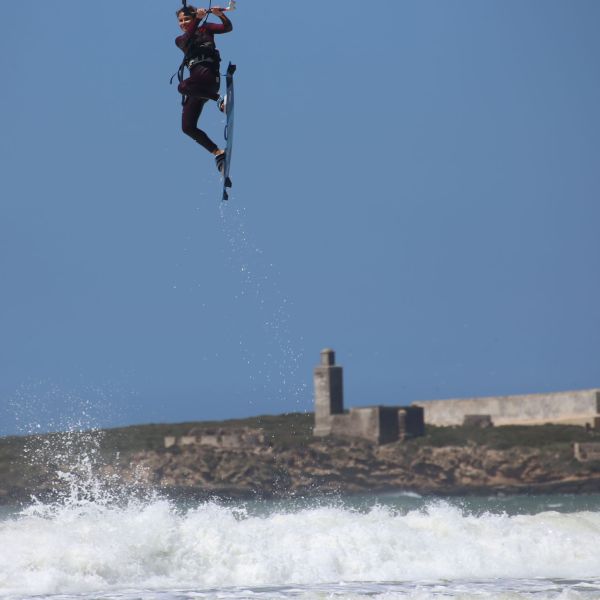 saut kitesurf essaouira
